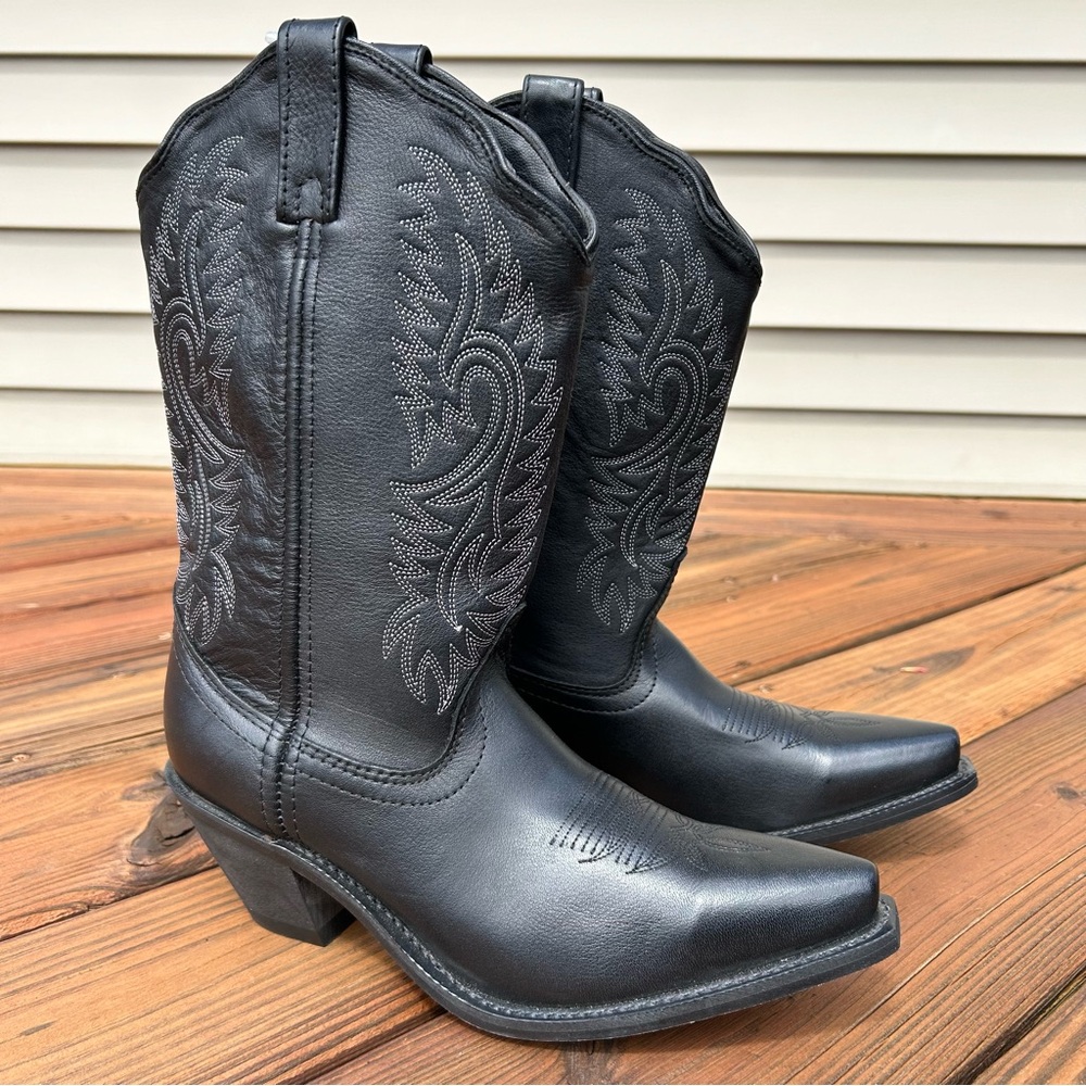 Masterson Boot Co RB3431 Leather Womens Cowgirl Boots Size 9